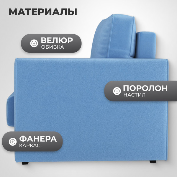 Изображение товара Кресло-кровать Mio Tesoro Кронус (velutto 72)