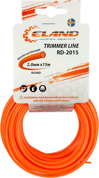 Изображение товара Леска для триммера Eland 2.0мм / RD-2015 (15м)