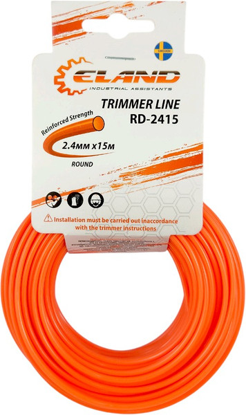 Изображение товара Леска для триммера Eland 2.4мм / RD-2415 (15м)