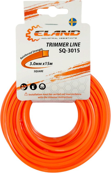 Изображение товара Леска для триммера Eland 3.0мм / SQ-3015 (15м)