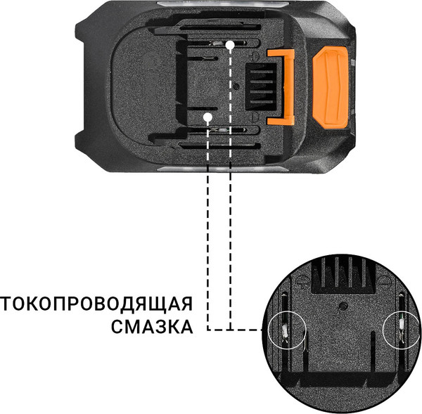Изображение товара Аккумулятор для электроинструмента Bort BA-21U (93415926)