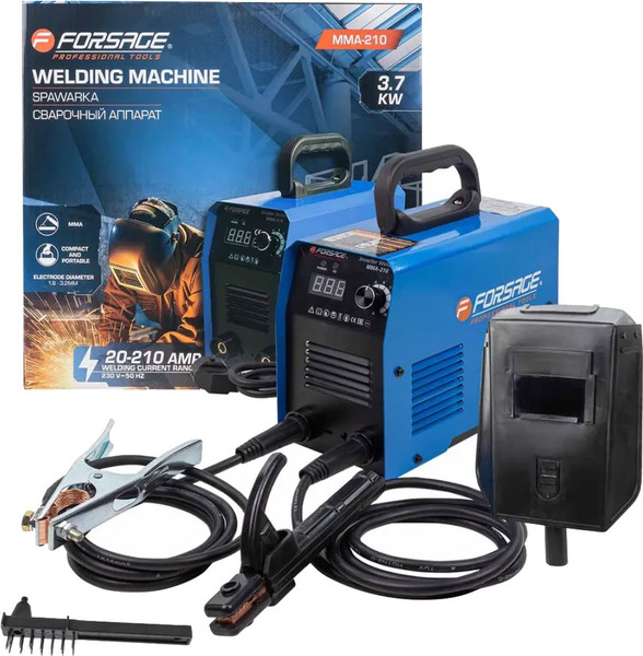 Изображение товара Инвертор сварочный Forsage 58 939 / F-MMA-210