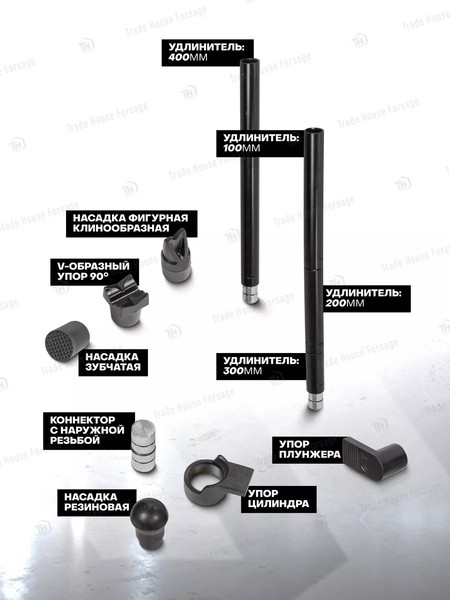 Изображение товара Набор инструмента для кузовного ремонта Forsage F-T71002L (56072)