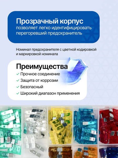 Изображение товара Комплект предохранителей для автомобиля Forsage F-FS-30(83141) (64836)