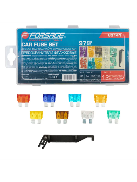 Изображение товара Комплект предохранителей для автомобиля Forsage F-FS-30(83141) (64836)