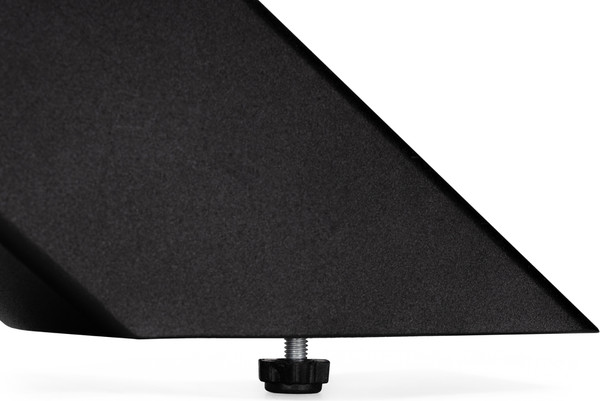 Изображение товара Обеденный стол Woodville Бронхольм 140-200х80х77 / 532396 (белый мрамор/черный)