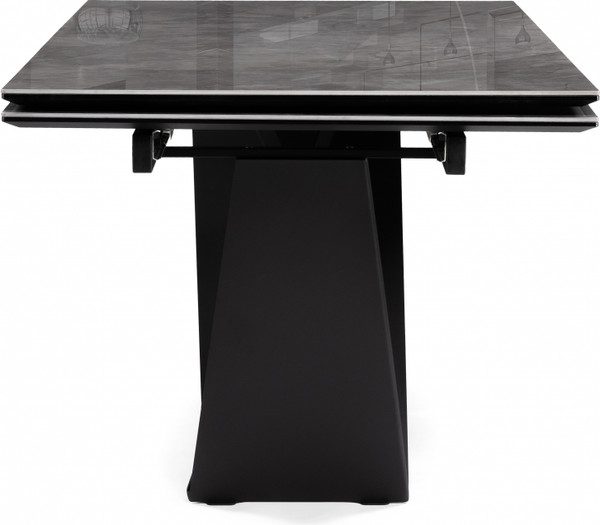 Изображение товара Обеденный стол Woodville Бор 180-240х90х78 / 588043 (baolai/черный)