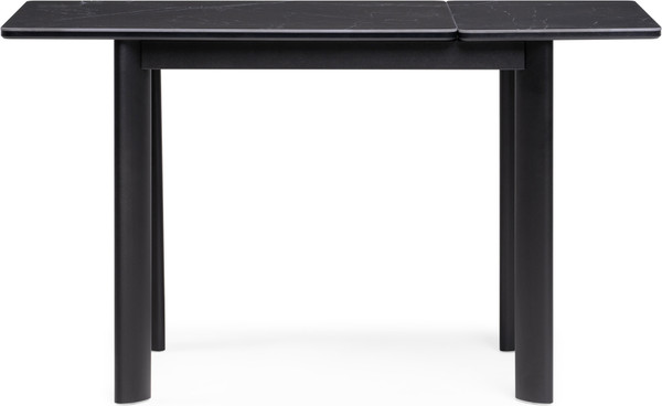 Изображение товара Обеденный стол Woodville Кина 90-130х65х76 / 588063 (shakespeare black/черный)