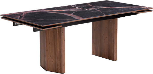 Изображение товара Обеденный стол Woodville Монерон 200-260х100х77 / 553540 (мейджик/орех кантри)