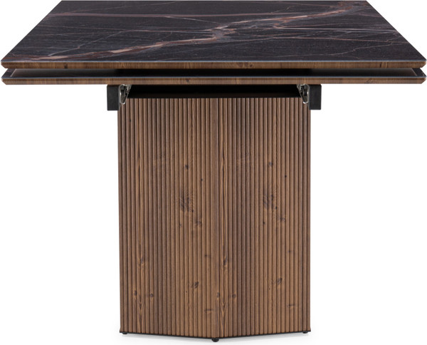 Изображение товара Обеденный стол Woodville Монерон 200-260х100х77 / 553540 (мейджик/орех кантри)