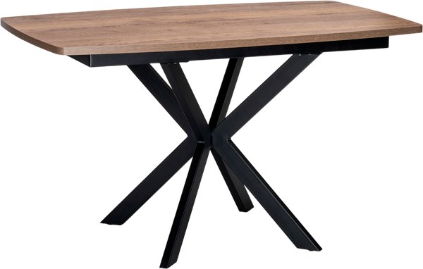 Изображение товара Обеденный стол Woodville Палу / 551074 (дуб галифакс табак/черный)