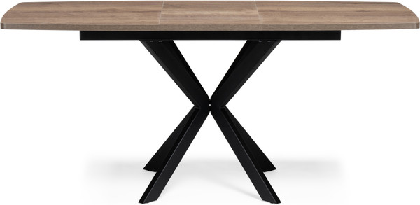 Изображение товара Обеденный стол Woodville Палу / 551074 (дуб галифакс табак/черный)
