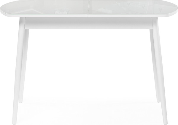 Изображение товара Обеденный стол Woodville Бейкер 120-152х70х75 / 551080 (белый)