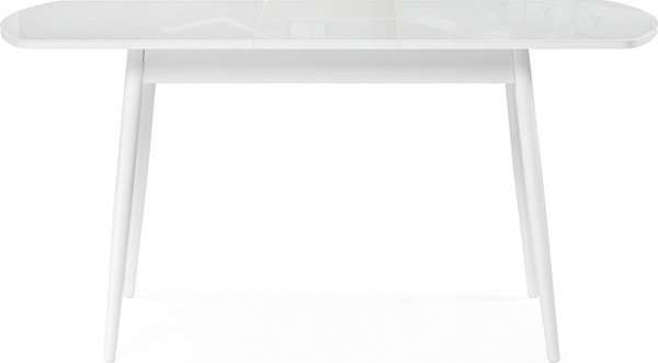 Изображение товара Обеденный стол Woodville Бейкер 120-152х70х75 / 551080 (белый)