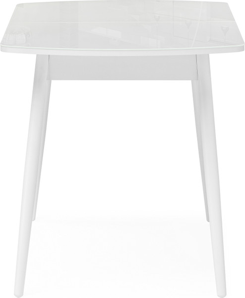 Изображение товара Обеденный стол Woodville Бейкер 120-152х70х75 / 551080 (белый)