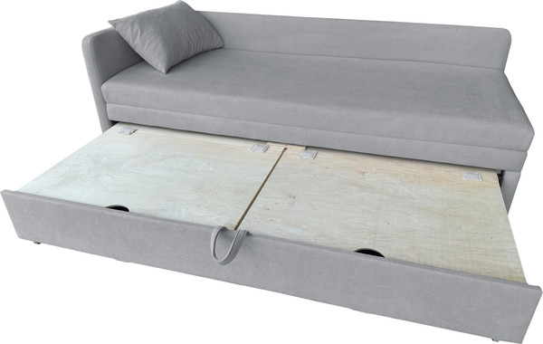 Изображение товара Тахта Анмикс Вика-3 левая (серый велюр)