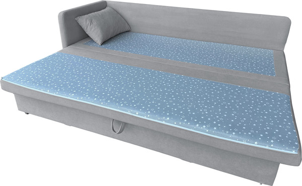 Изображение товара Тахта Анмикс Вика-3 левая (серый велюр)