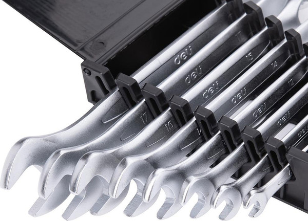 Изображение товара Набор ключей Deli EDL130008A (8шт, серебристый)