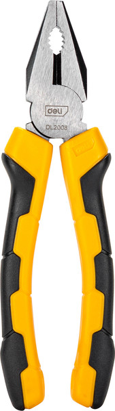 Изображение товара Набор губцевого инструмента Deli YS EDL2008-3 (3шт, желтый/черный)