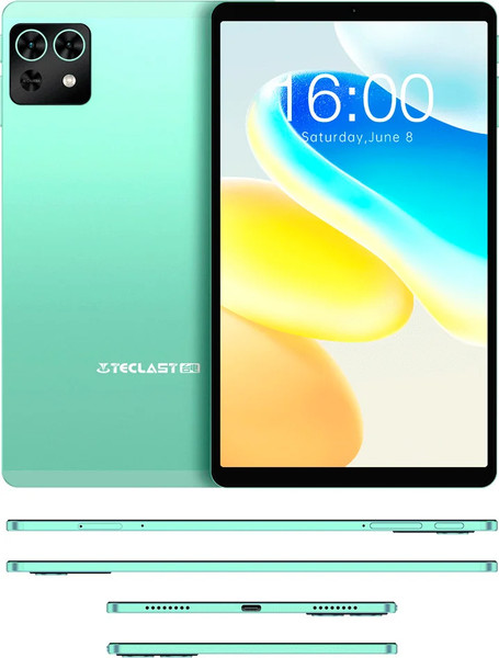 Изображение товара Планшет Teclast M50 Mini Wi-Fi 4GB/128GB (мятный, с чехлом)
