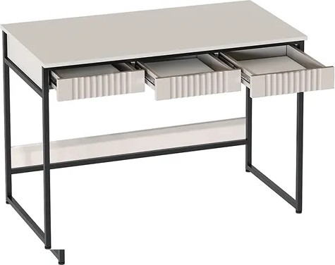 Изображение товара Письменный стол Мебельград Нора (персидский жемчуг/вереск ромено)