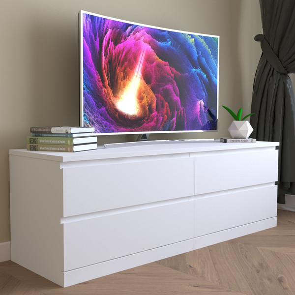 Изображение товара Комод Mio Tesoro Варма Prime 4D (белый)