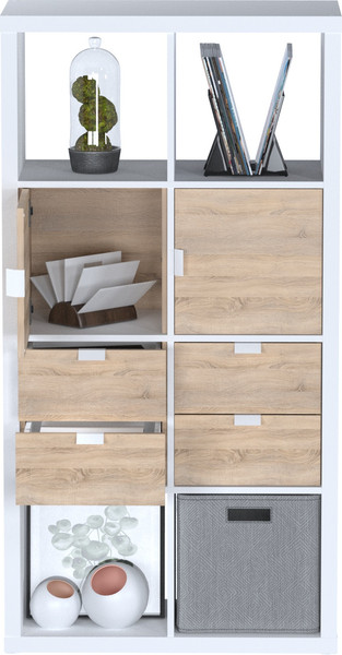 Изображение товара Модуль с ящиком Mio Tesoro Фора с металлической ручкой (дуб беленый)