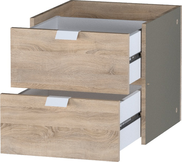 Изображение товара Модуль с ящиком Mio Tesoro Фора с металлической ручкой (дуб беленый)