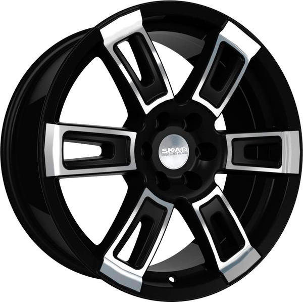 Изображение товара Литой диск SKAD Тор 18x8" 6x139.7мм DIA 106.2мм ET 25мм Алмаз бархат новый