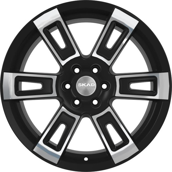 Изображение товара Литой диск SKAD Тор 18x8" 6x139.7мм DIA 106.2мм ET 25мм Алмаз бархат новый