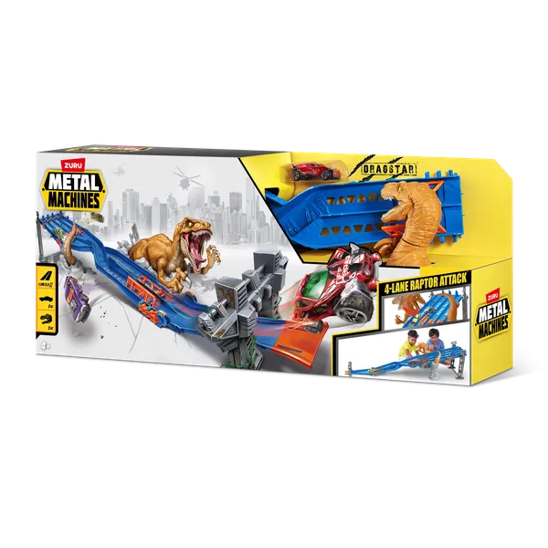 Изображение товара Автотрек Zuru Metal Machines. Атака Хищника / 44159