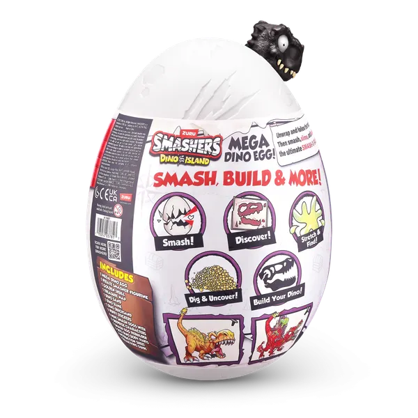 Изображение товара Набор игрушек-сюрпризов Zuru Smashers. Остров динозавров. Большое яйцо / 44191