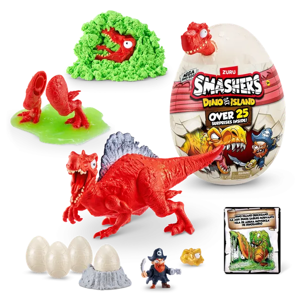Изображение товара Набор игрушек-сюрпризов Zuru Smashers. Остров динозавров. Большое яйцо / 44191