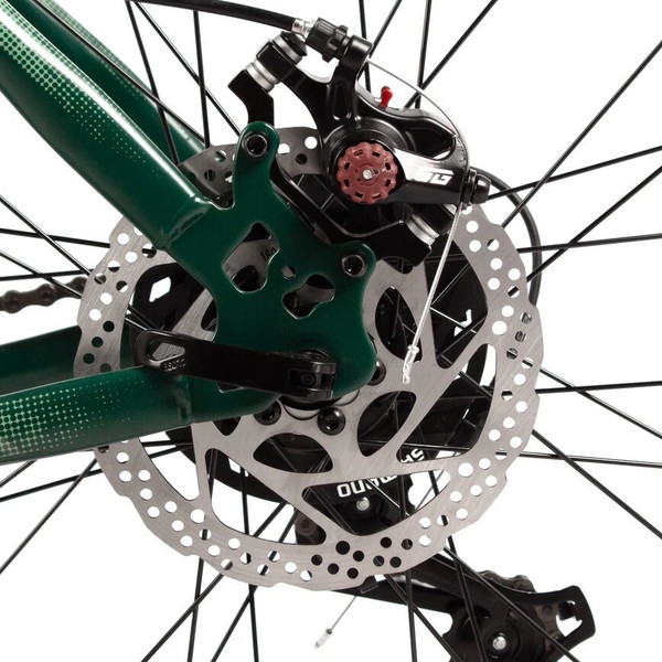 Изображение товара Велосипед Foxx Caiman 29 / 29SHD.CAIMAN.18GN5 (18, зеленый, разобранный, в коробке)