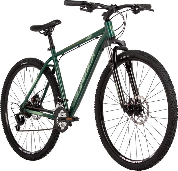 Изображение товара Велосипед Foxx Caiman 29 / 29SHD.CAIMAN.18GN5 (18, зеленый, разобранный, в коробке)