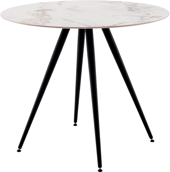 Изображение товара Обеденный стол Stool Group Ники круглый керамика / vd-niki-ij-900 (Ice Jade 900)