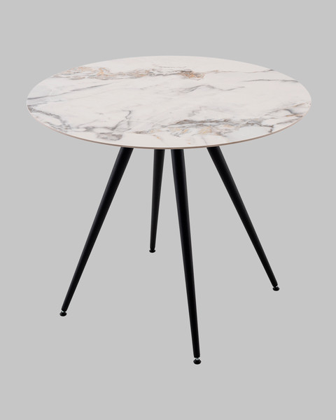 Изображение товара Обеденный стол Stool Group Ники круглый керамика / vd-niki-ij-900 (Ice Jade 900)