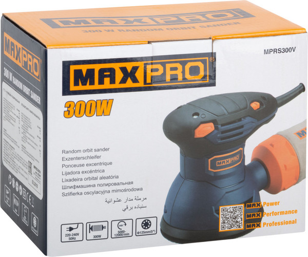 Изображение товара Эксцентриковая шлифовальная машина MAX-PRO 85240