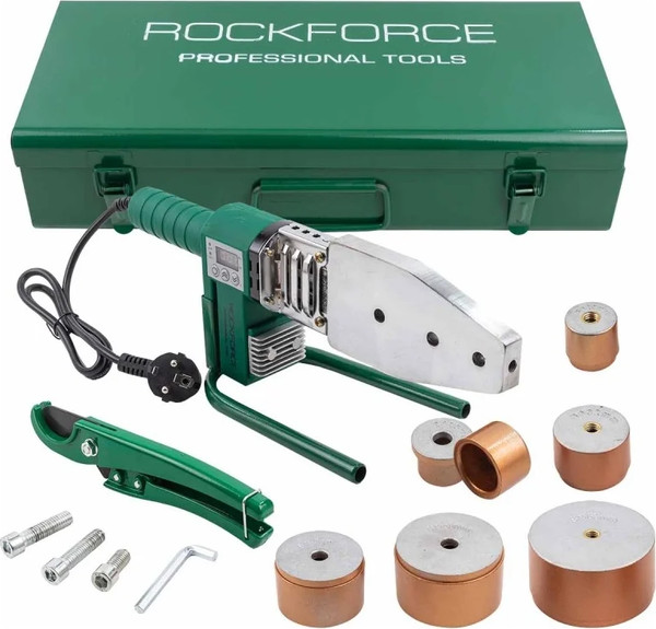 Изображение товара Паяльник для полипропиленовых труб RockForce 58 978 / RF-PW-1002