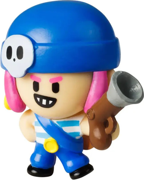 Изображение товара Набор фигурок коллекционных Brawl Stars Джесси, Тара, Фрэнк, Пэнни и Леон / BRW2040C