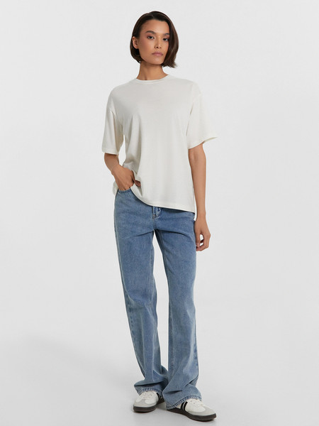 Изображение товара Футболка Mark Formelle 112678-2 (р.164/170-84-90, молочный)