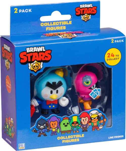 Изображение товара Набор фигурок коллекционных Brawl Stars Мистер Пи и Тара / BRW2015E