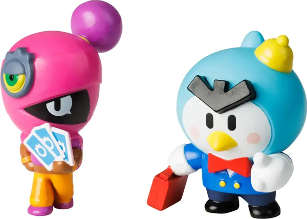 Изображение товара Набор фигурок коллекционных Brawl Stars Мистер Пи и Тара / BRW2015E