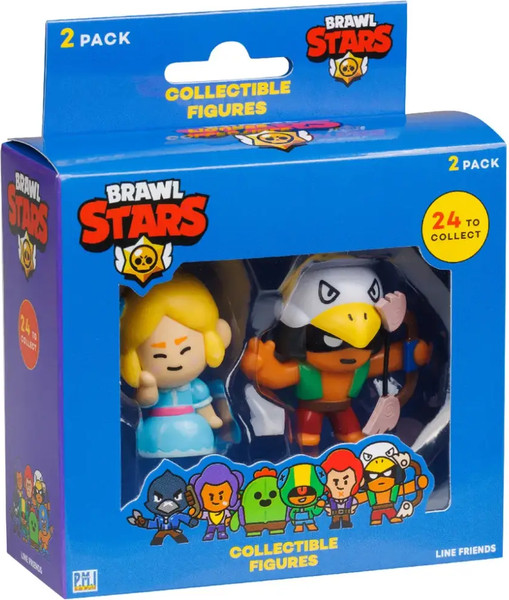 Изображение товара Набор фигурок коллекционных Brawl Stars Пайпер и Бо / BRW2015F