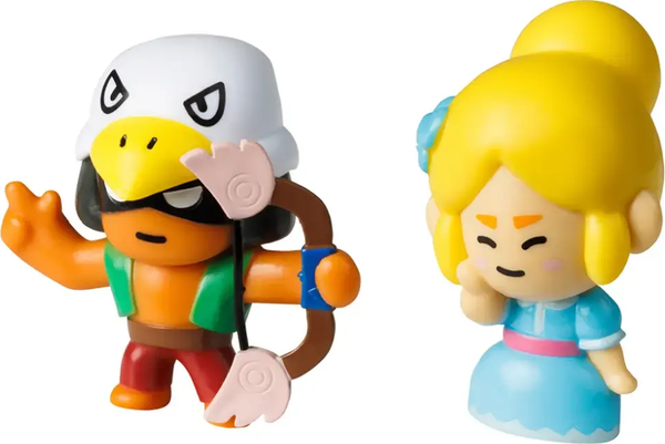 Изображение товара Набор фигурок коллекционных Brawl Stars Пайпер и Бо / BRW2015F
