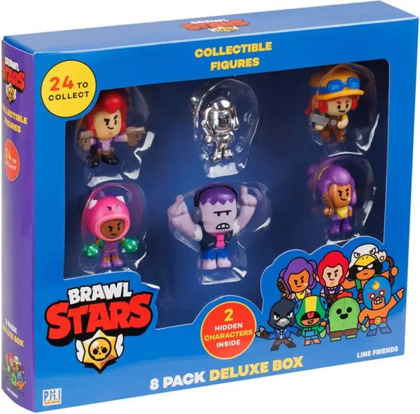 Изображение товара Набор фигурок коллекционных Brawl Stars Кроу и Амбер / BRW2070C