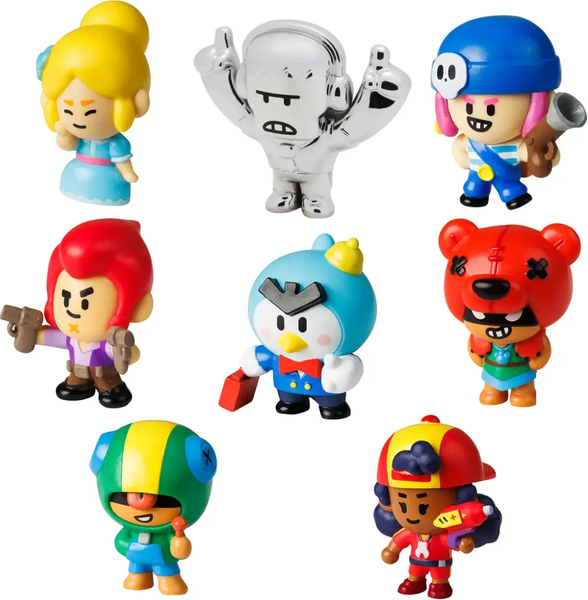 Изображение товара Набор фигурок коллекционных Brawl Stars Леон и Мэг / BRW2070B