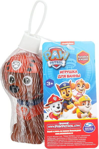 Изображение товара Игрушка для ванной Капитошка Щенячий Патруль зума / LX-PP-ZUMA