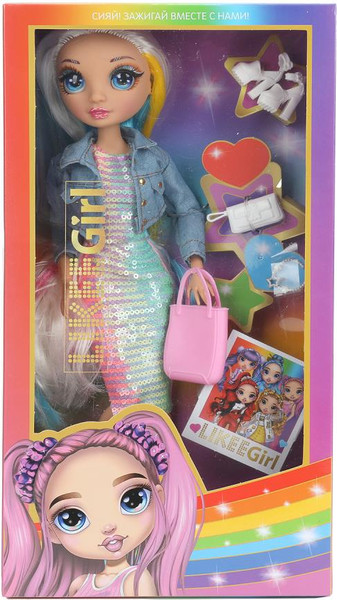 Изображение товара Кукла с аксессуарами Likee Girl LG-RH-01-BB