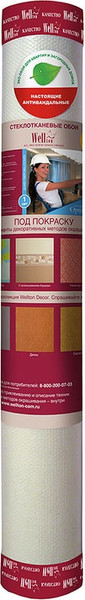 Изображение товара Стеклообои WELLTON Optima Горошек / WO511 (25 м)